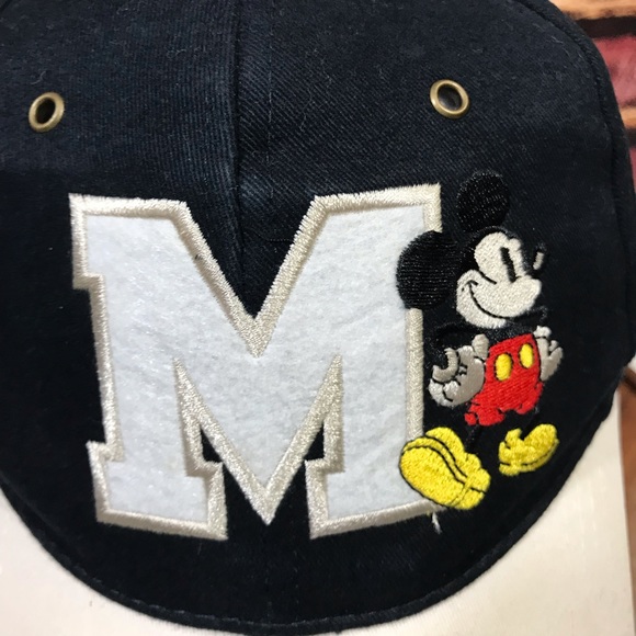 Mickey Mouse hat cap M Disney strap back giant M - Picture 2 of 8